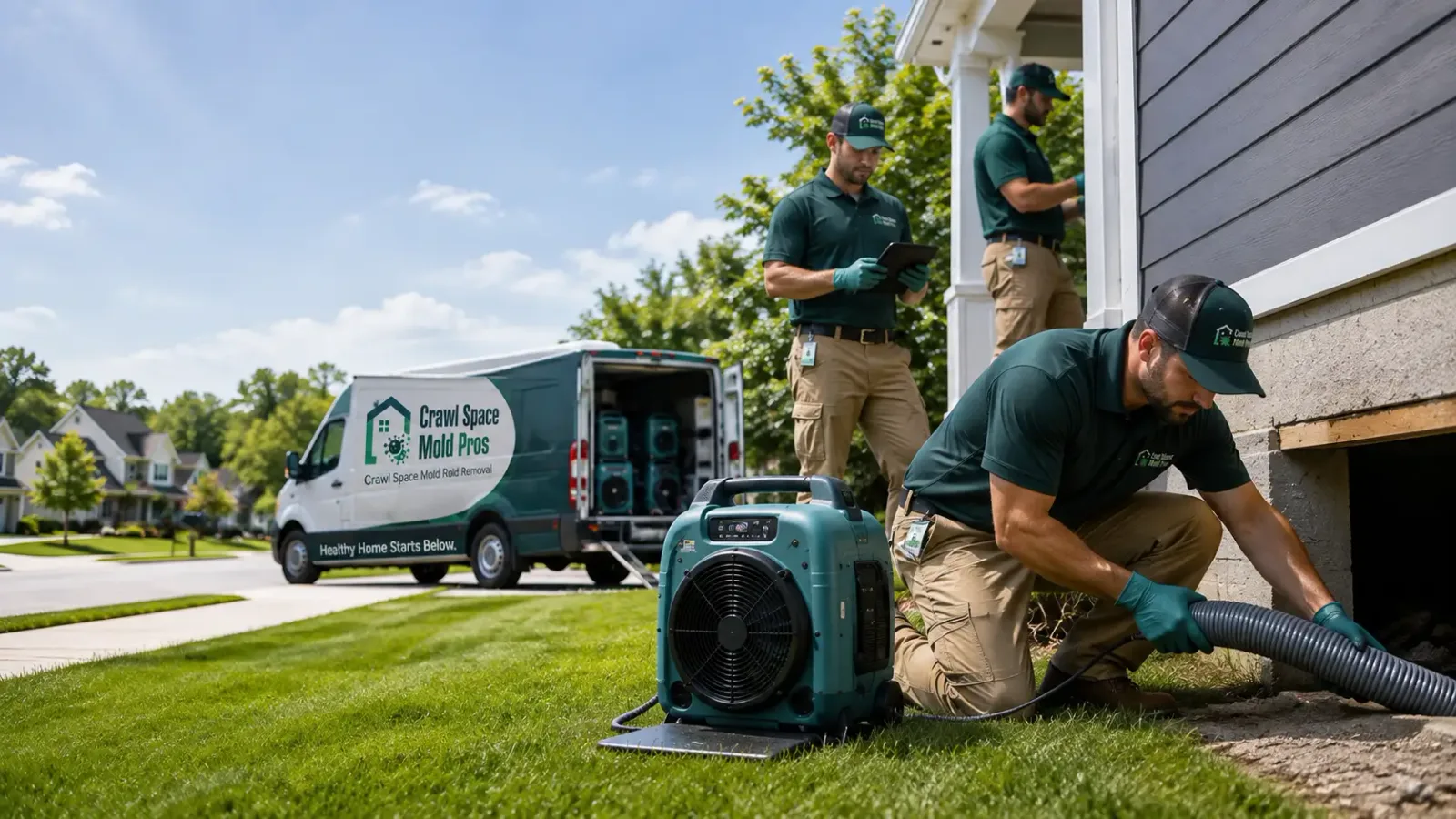 Crawl Space Mold Removal in Great Bend, PA